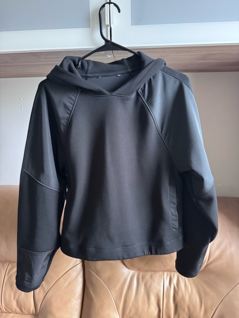 Athleta Black Pullover Hoodie